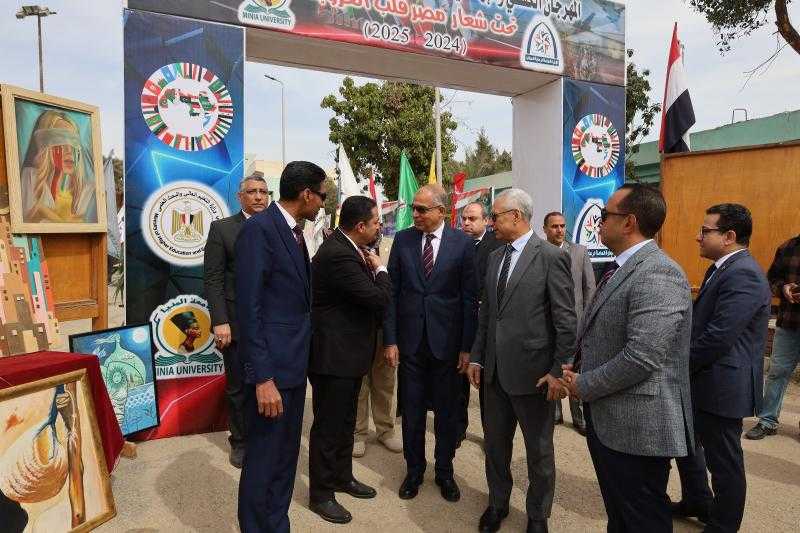 رئيس جامعة المنيا يفتتح فعاليات المهرجان الكشفي والإرشادي السابع المجمع لعشائر جوالي وجوالات الكليات