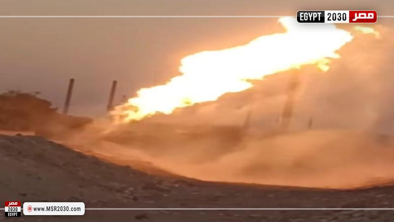 انفجار خط الغاز