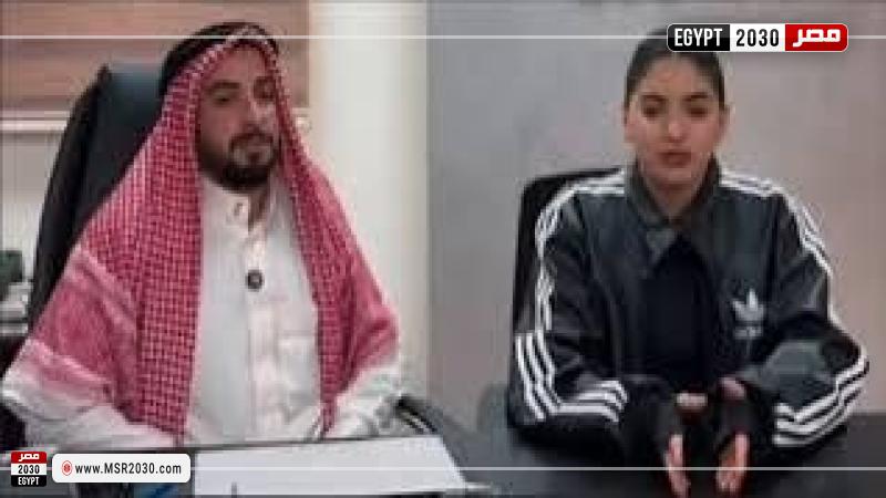 سوزي الأردنية أثناء الإعلان عن توظيف