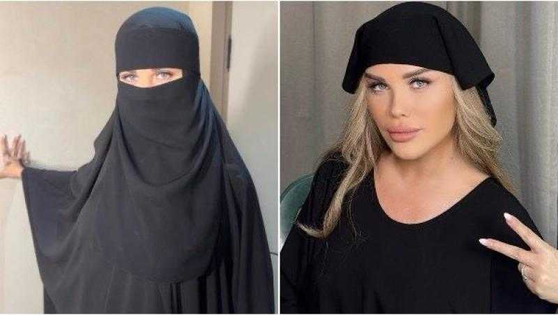 نيكول سابا تظهر بالنقاب في مسلسل وتقابل حبيب