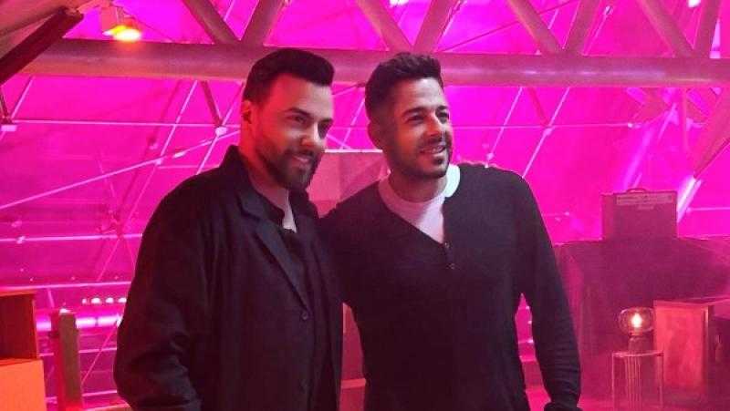 الملحن مدين يعبر عن سعادته بأول ظهور له في إعلان تلفزيوني
