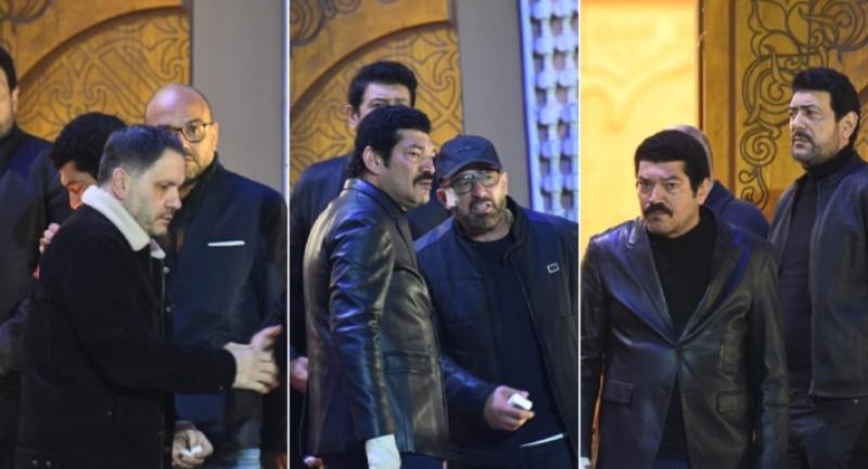 عزاء والدة باسم سمرة