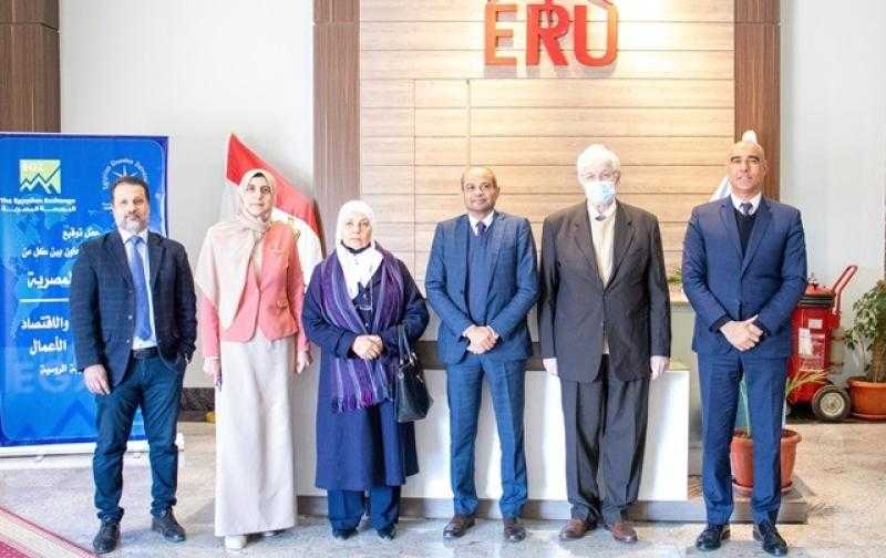 تفاصيل بروتوكول التعاون بين الجامعة المصرية الروسية والبورصة المصرية