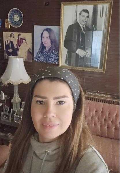 رانيا فريد شوقي تحتفل برمضان بصورة عائلية