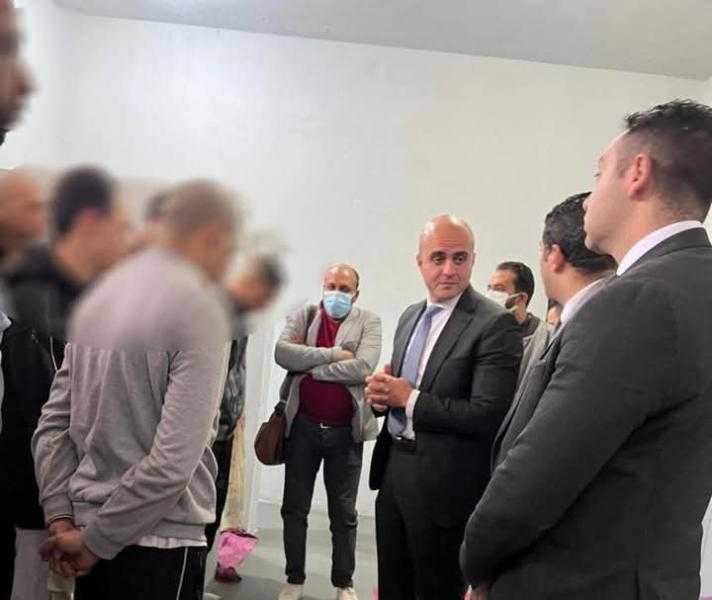 النيابة العامة تجري تفتيشا لقسم شرطة ثالث أكتوبر لمتابعة أحوال النزلاء | صور