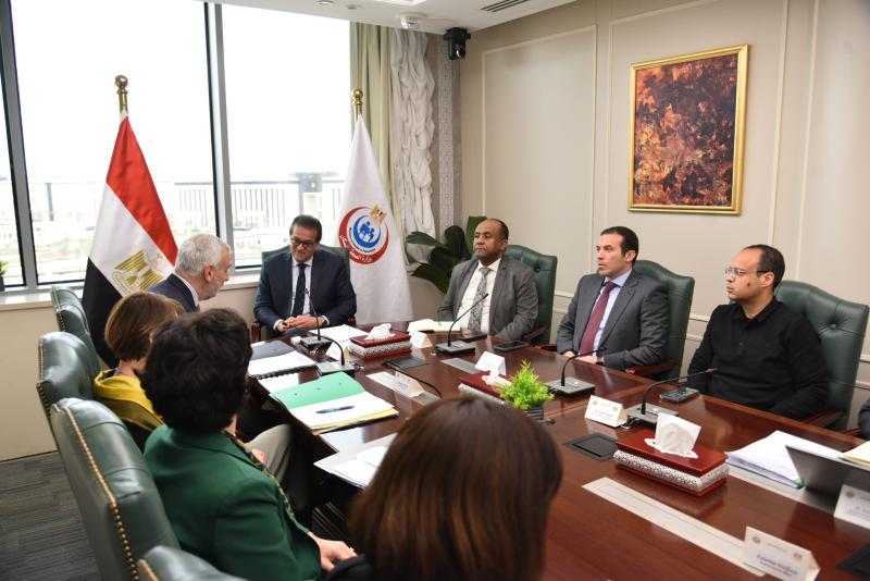 وزير الصحة يستقبل وفد الاتحاد الأوروبي لبحث تعزيز التعاون واستدامة الجهود الإغاثية في غزة