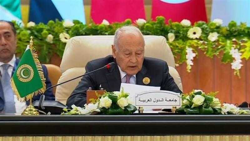 أبو الغيط: إعادة غزة للحياة نضال نختار أن نخوضه وإعمار القطاع ممكن بوجود أهله