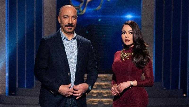 طارق لطفي ضيف أسما إبراهيم فى حبر سري اليوم