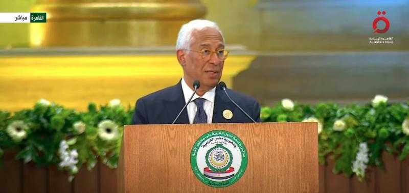 المجلس الأوروبي: نشكر مصر وندعم خطة إعمار غزة وحل الدولتين
