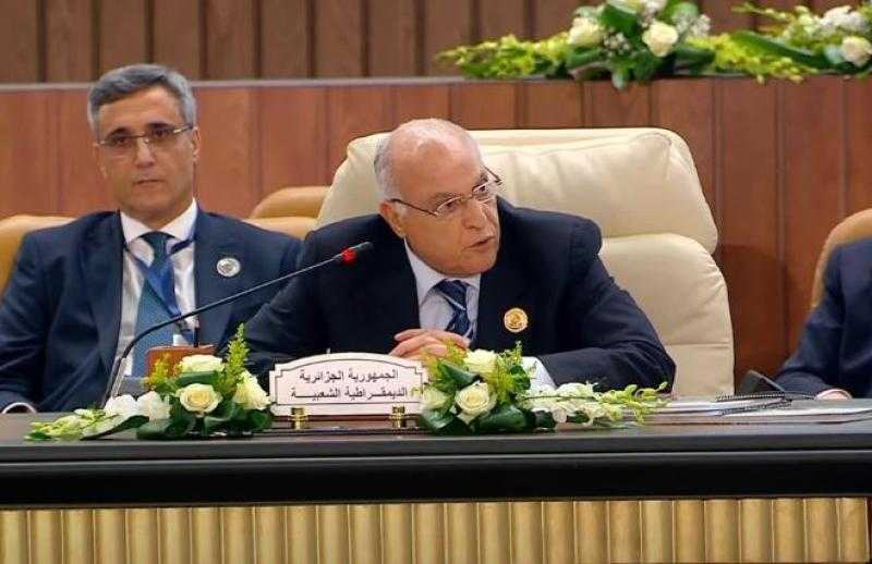 وزير الخارجية الجزائري: ما يحدث في فلسطين خطر تبديد شعب بعد محاولة إبادته