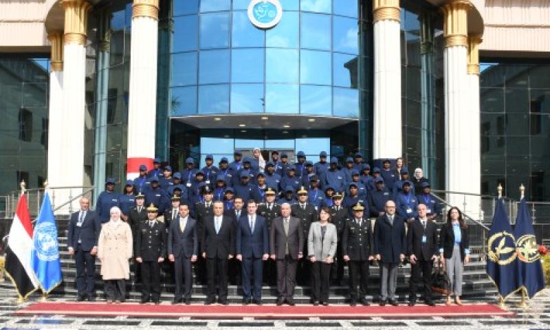 أكاديمية الشرطة تستقبل زيارة وكيل السكرتير العام لمنظمة الأمم المتحدة لشئون السلامة والأمن والوفد المرافق له