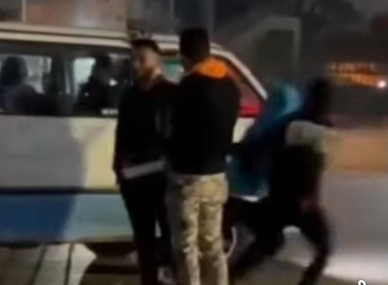 الامن يفحص فيديو الالعاب النارية 