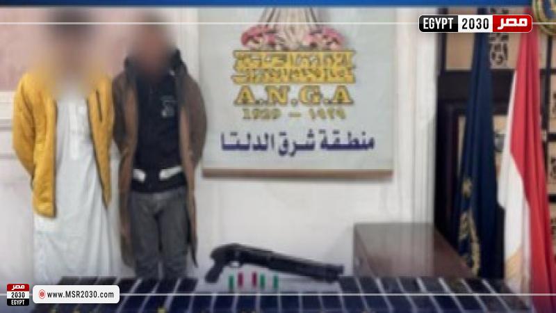 مخدر الحشيش بحوزة المتهمين