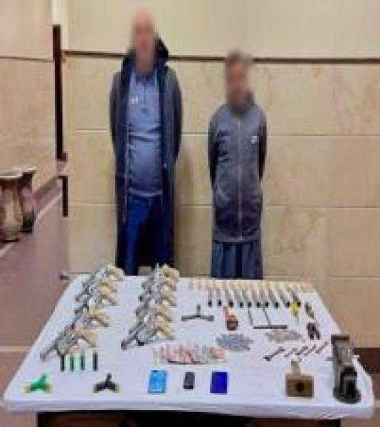 ضبط ورشتين لتصنيع  وبيع الأسلحة النارية فى البحيرة والأقصر