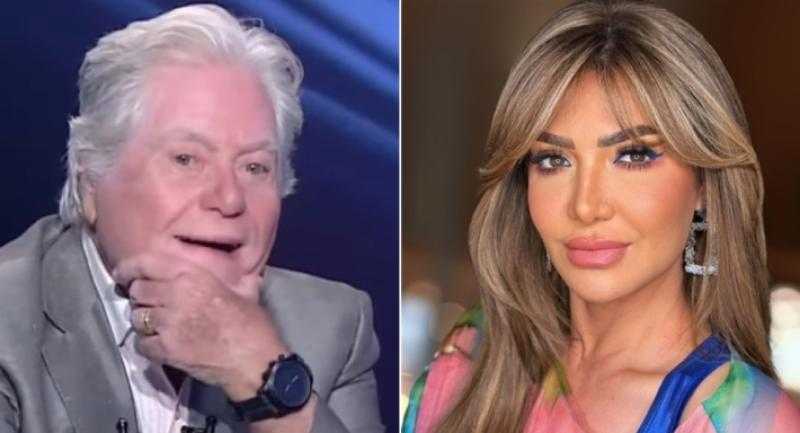 حسين فهمي عن لقاء سويدان: حصلت على حقوقها ... ومش فاكر سبب الطلاق