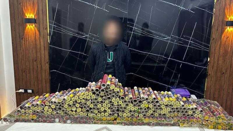ضبط 75 قضية بمضبوطات 2.5 مليون قطعة ألعاب نارية