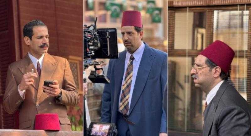 صدقي صخر يروج لمسلسله الجديد ”النص” مع أحمد أمين