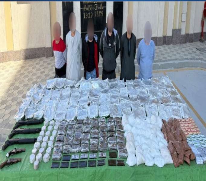 ضبط تشكيل عصابى 