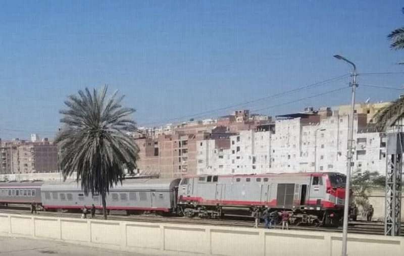حادث خروج عربات قطار  