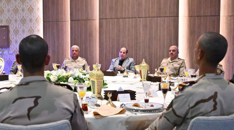 زيارة الرئيس عبد الفتاح السيسي للأكاديمية العسكرية المصرية