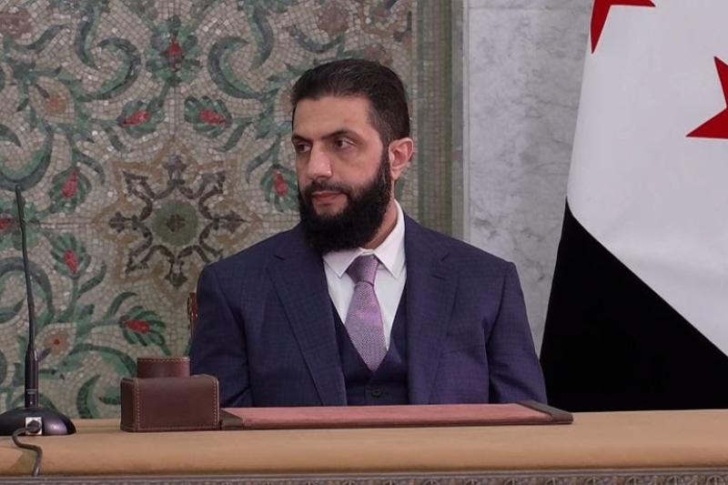 الرئيس السوري أحمد الشرع