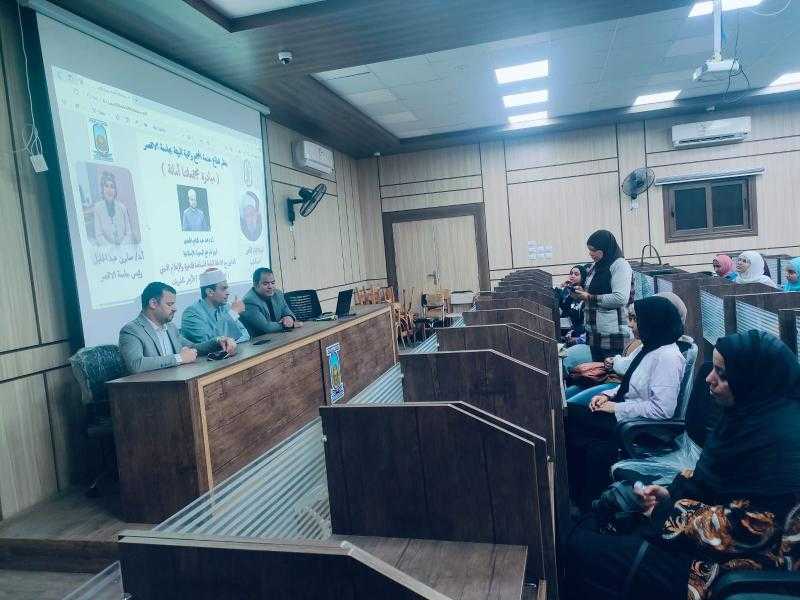 استمرار مبادرة مجتمعاتنا أمانة بكلية الفنون الجميلة بجامعة الأقصر