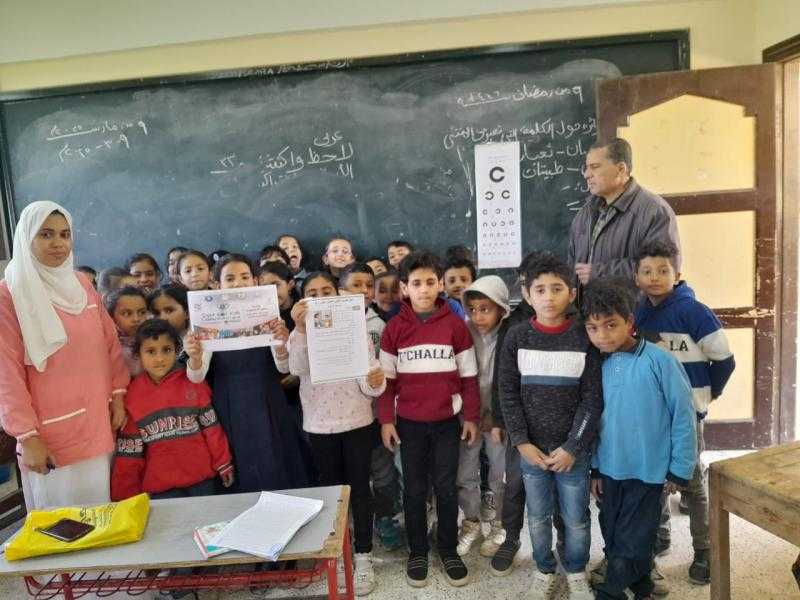 صحة الشرقية: فحص أكثر من ٤٥٣ ألف طالب خلال ٥ أيام بمبادرة ”عيون أطفالنا.. مستقبلنا” بنسبة تغطية ٦٧٪