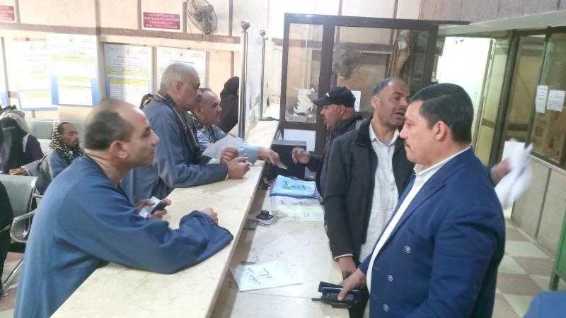 رئيس مركز القوصية بأسيوط يتفقد المركز التكنولوجي لمتابعة سير العمل