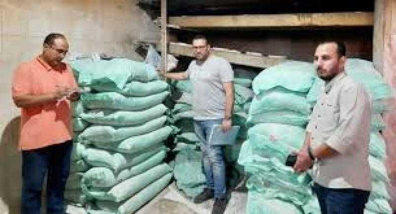 ضبط 12 طن دقيق مدعم في حملات تموينية خلال 24 ساعة