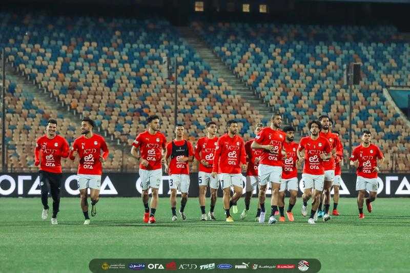 منتخب مصر يواصل استعداداته لتصفيات المونديال بحضور وزير الرياضة وهاني أبو ريدة