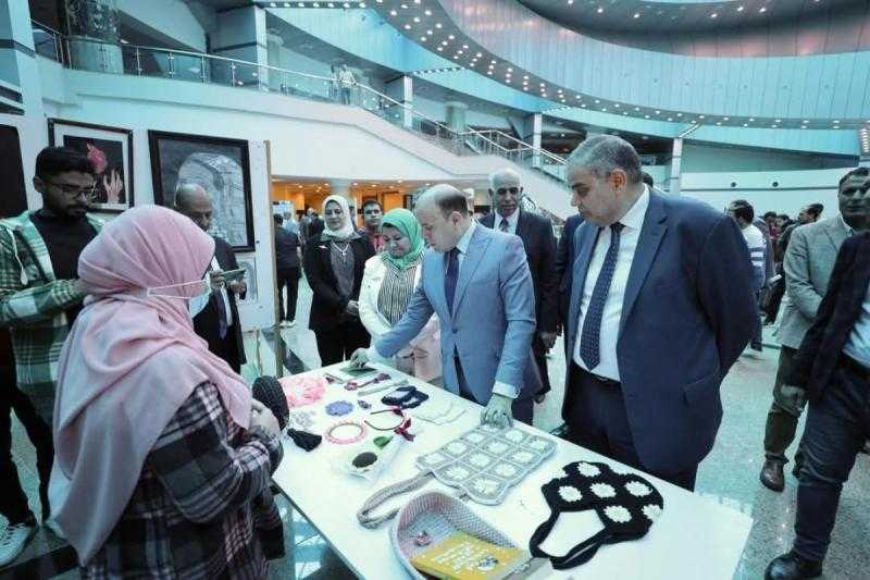 ختام فعاليات الأسبوع البيئى وريادة الاعمال والابتكار المستدام بجامعة كفر الشيخ 2025