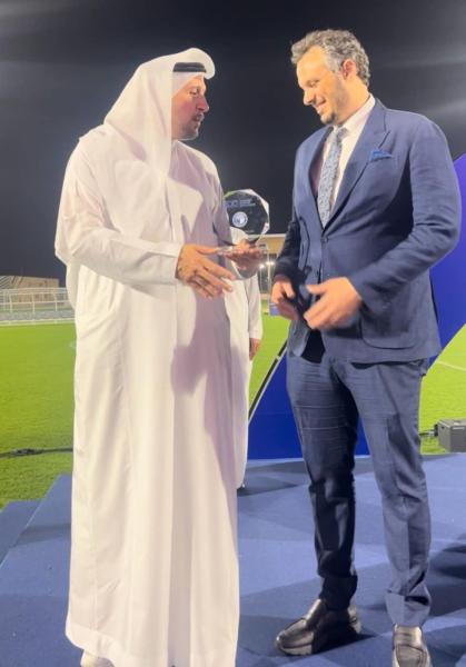 الإتحاد الإماراتي يكرم نادي بيراميدز وممدوح عيد