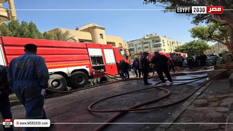 حريق المقطم