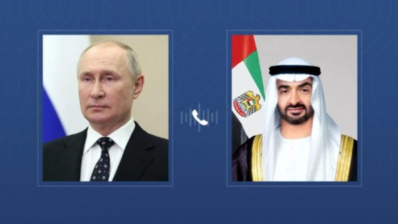 تفاصيل مباحثات الرئيس الإماراتي وبوتين