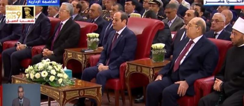 الرئيس السيسي يشهد احتفالية وزارة الأوقاف بليلة القدر