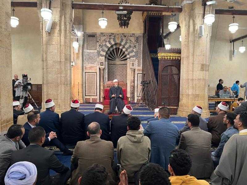 مفتي الجمهورية: من نعم الله تعالى على أمة محمد  أن خصها بليلة القدر