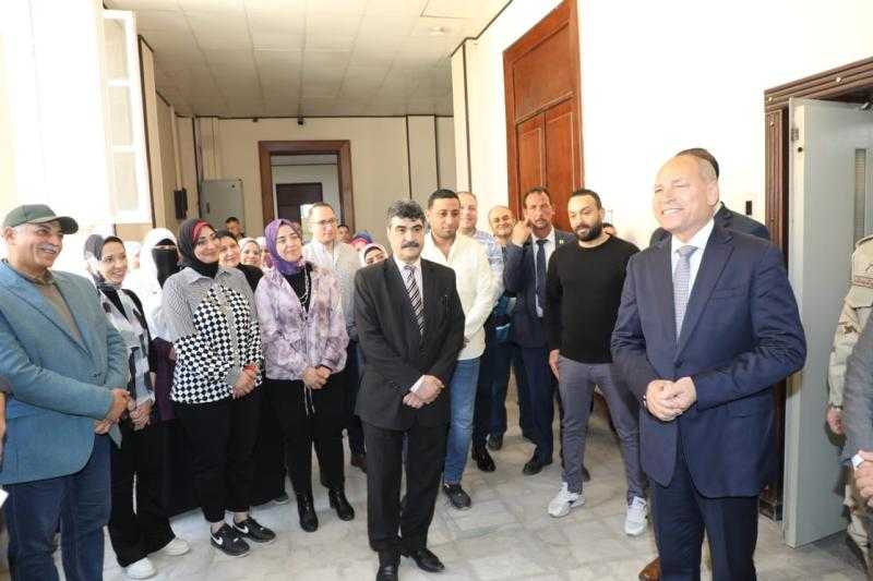 محافظ القاهرة بتفقد أعمال التطوير الجارية بمشروع ترميم وإعادة تأهيل قصر ”حبيب باشا السكاكينى”