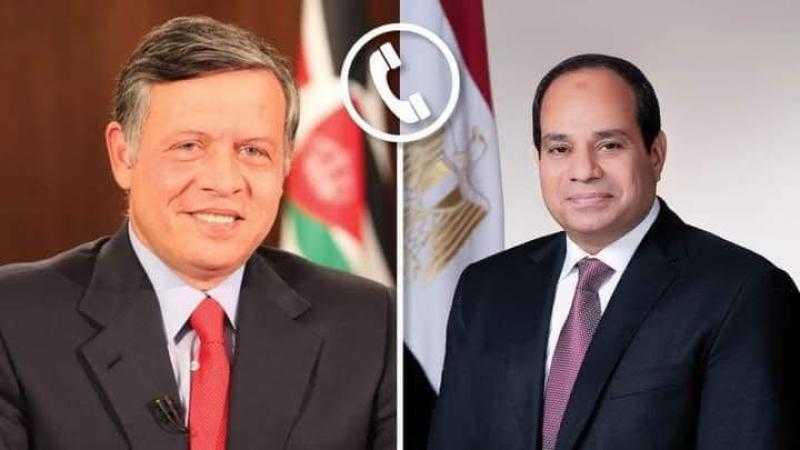 ملك الأردن يقدم التهنئة للسيسي بمناسبة عيد الفطر