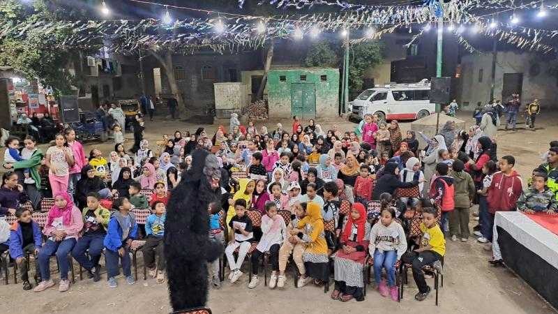 وحدة حماية الطفل تنظم حفل بعنوان فرحتك فرحتنا بأرمنت بالأقصر