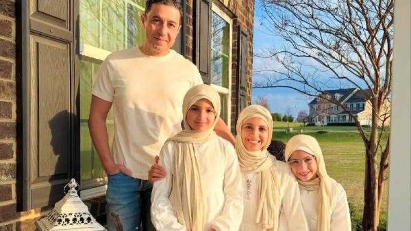 حنان ترك تحتفل بعيد الفطر المبارك مع عائلتها