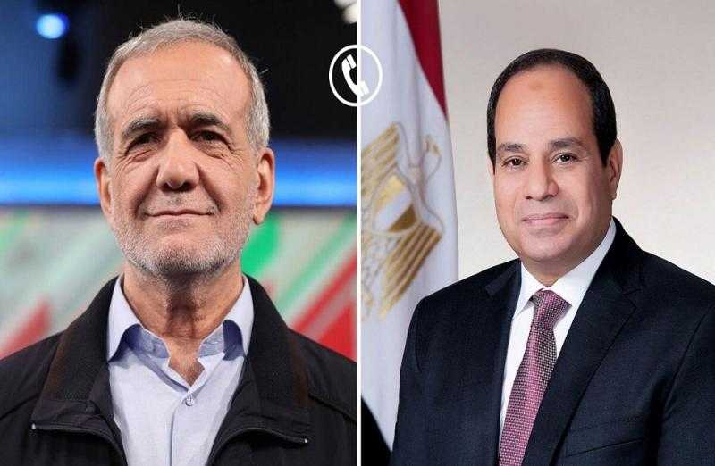 الرئيس السيسي يتلقى اتصالًا هاتفيًا من نظيره الإيراني بمناسبة حلول عيد الفطر المبارك
