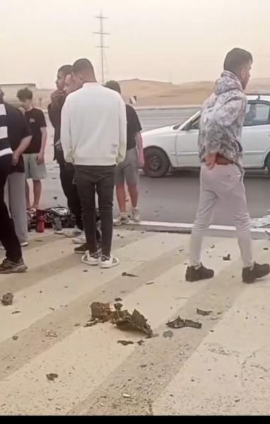 حادث طريق السويس الصحراوي 