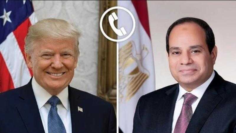 الرئيس السيسي يتلقى تهنئة ترامب بمناسبة عيد الفطر في اتصال هاتفي