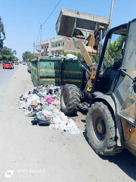نشاط مكثف لأحياء مدينة الإسماعيلية في قطاع النظافة والتصدي للتعديات خلال أيام عيد الفطر المبارك