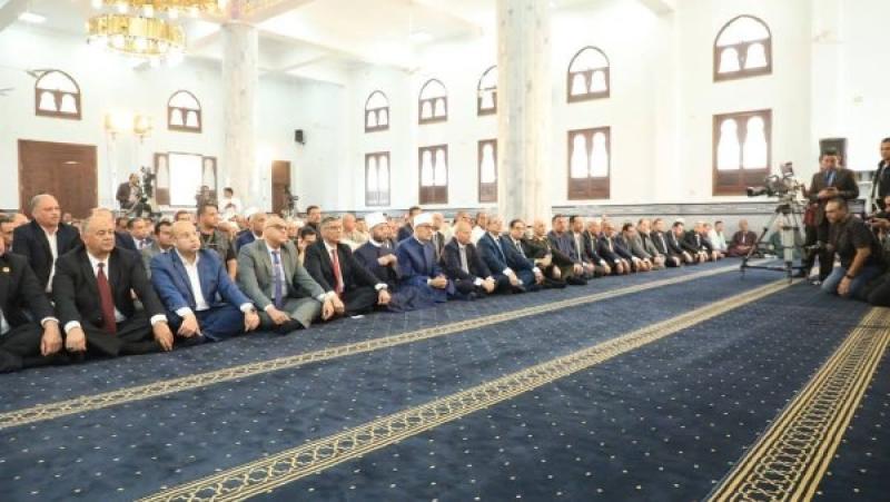 افتتاح مسجد النور بالصف