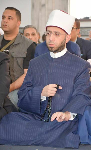 وزير  الأوقاف ومفتي الجمهورية يفتتحان مسجد النور بمحافظة الجيزة