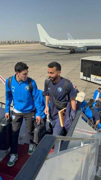 بعثة بيراميدز تُغادر القاهرة متجهًا إلى المغرب لمواجهة الجيش الملكي بدوري الأبطال