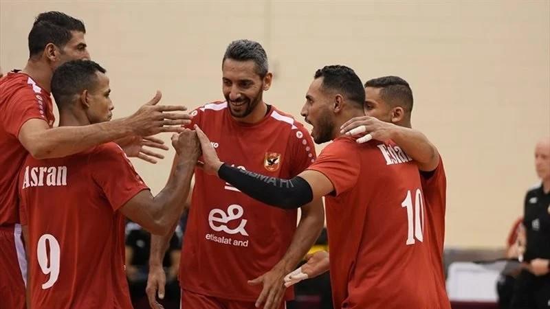 الأهلي يتوج بكأس مصر للكرة الطائرة بعد فوزه على الزمالك في النهائي