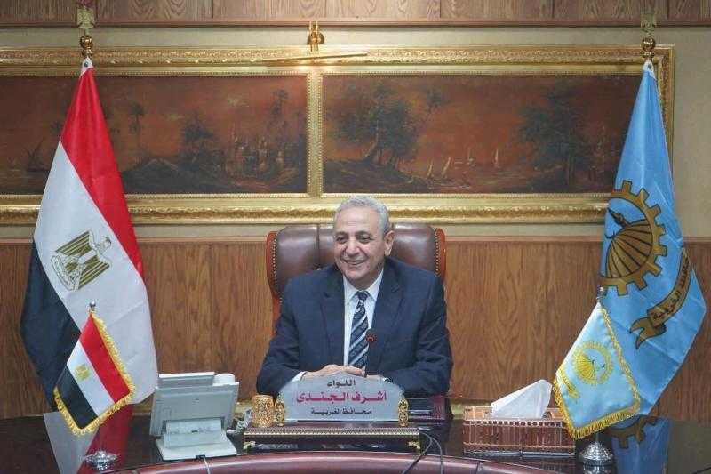 محافظ الغربية يقود حملة موسعة لإزالة الإشغالات