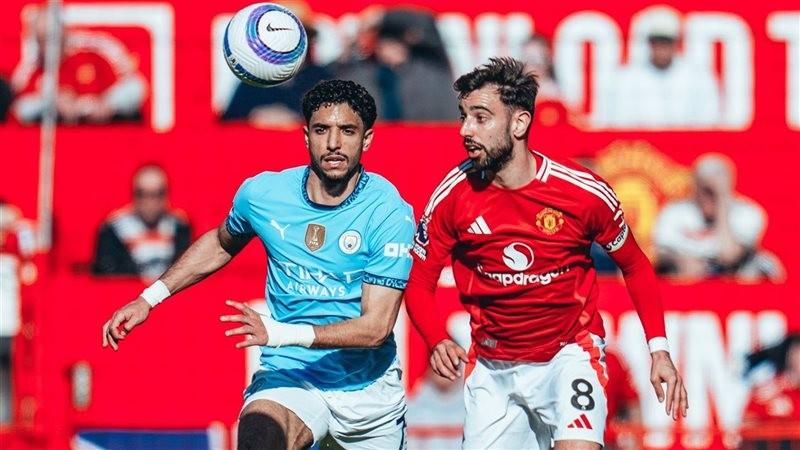 مانشستر سيتي يكتفي بالتعادل السلبي مع اليونايتد في قمة الجولة الـ31 من الدوري الإنجليزي